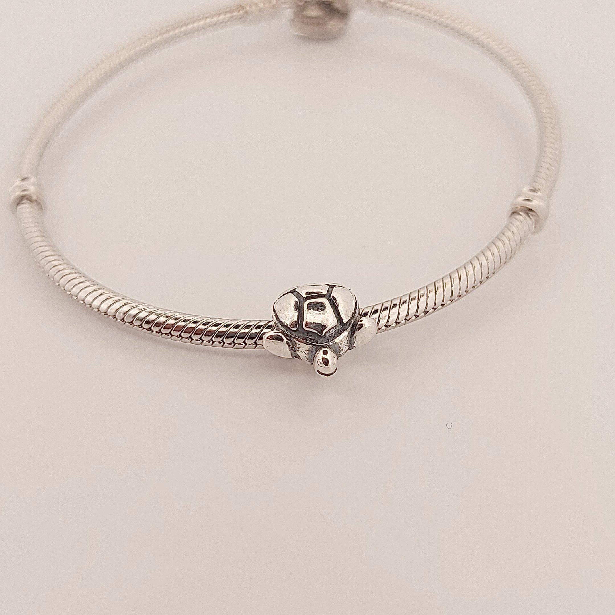 Greek Turtle, Silver Charm for Bracelet, Fits Pandora Bracelets