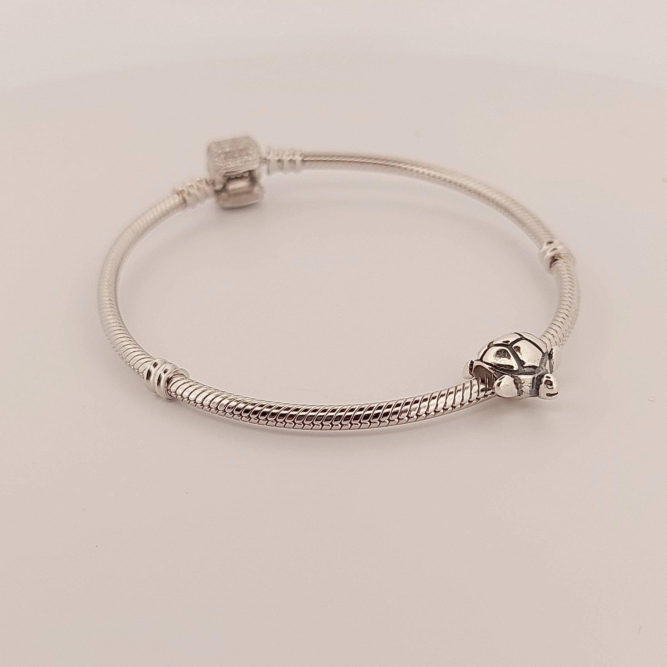Greek Turtle, Silver Charm for Bracelet, Fits Pandora Bracelets