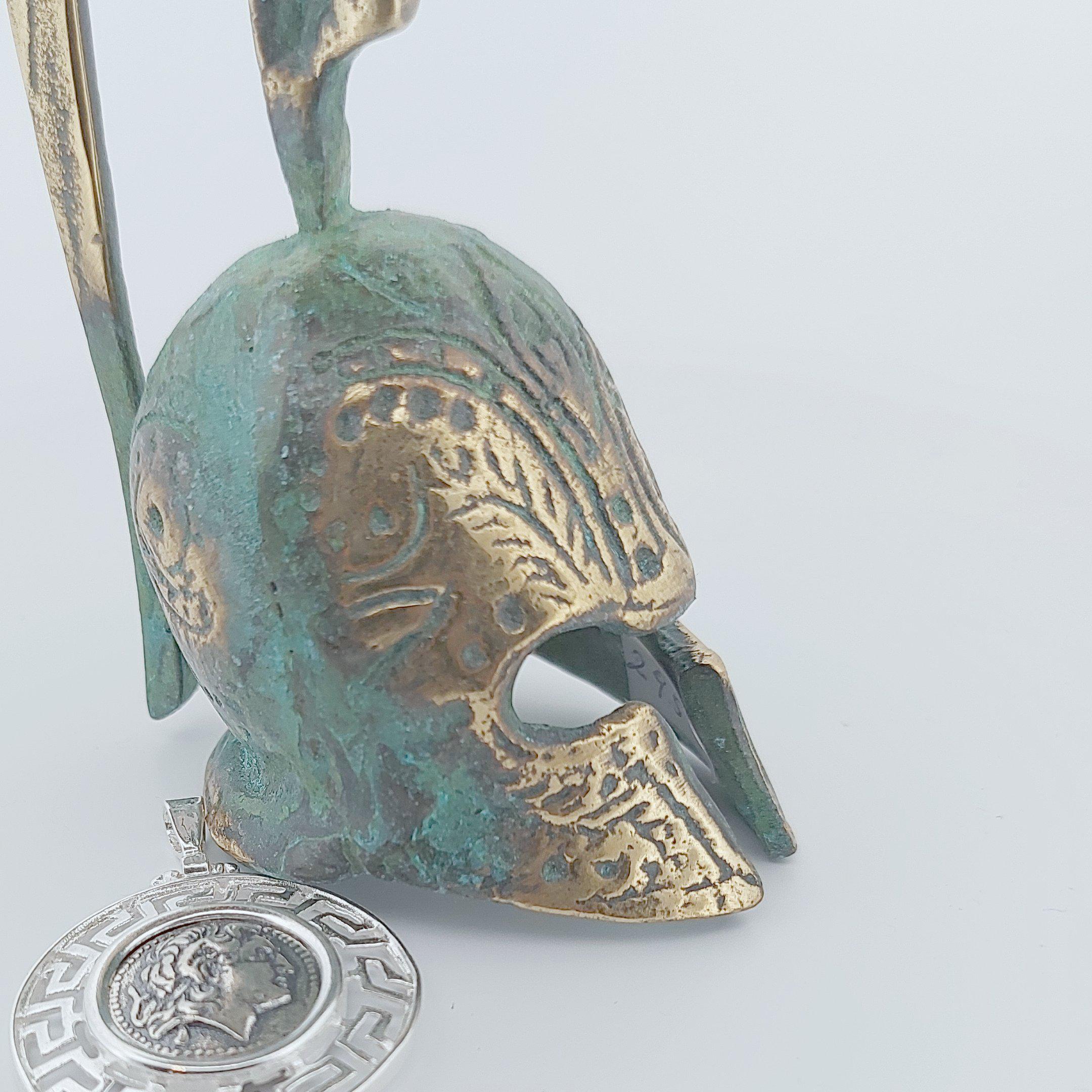 Alexander the Great silver necklace, Alexander coin pendant