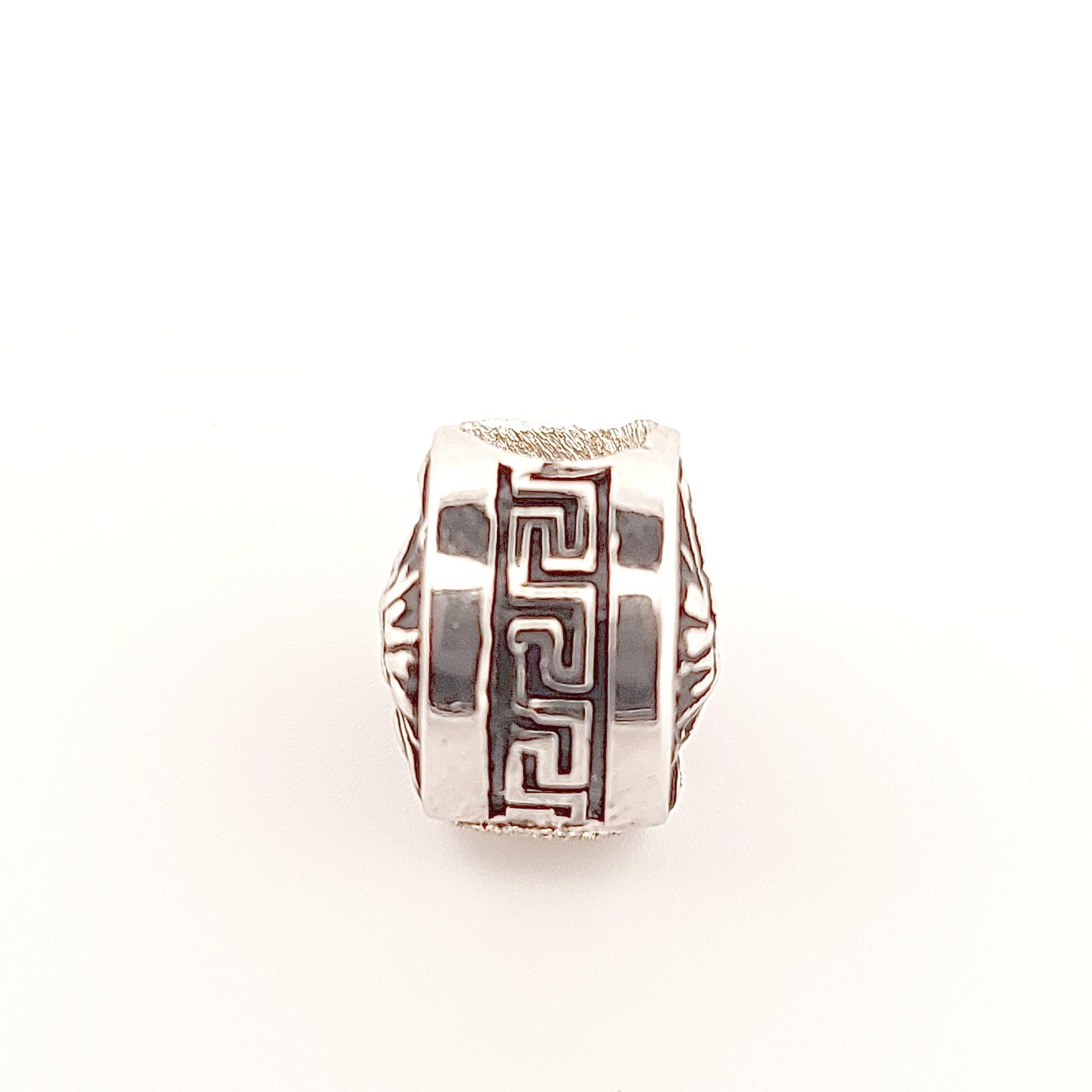 Medusa Silver Charm: Greek Mythology Bead for Pandora Bracelets