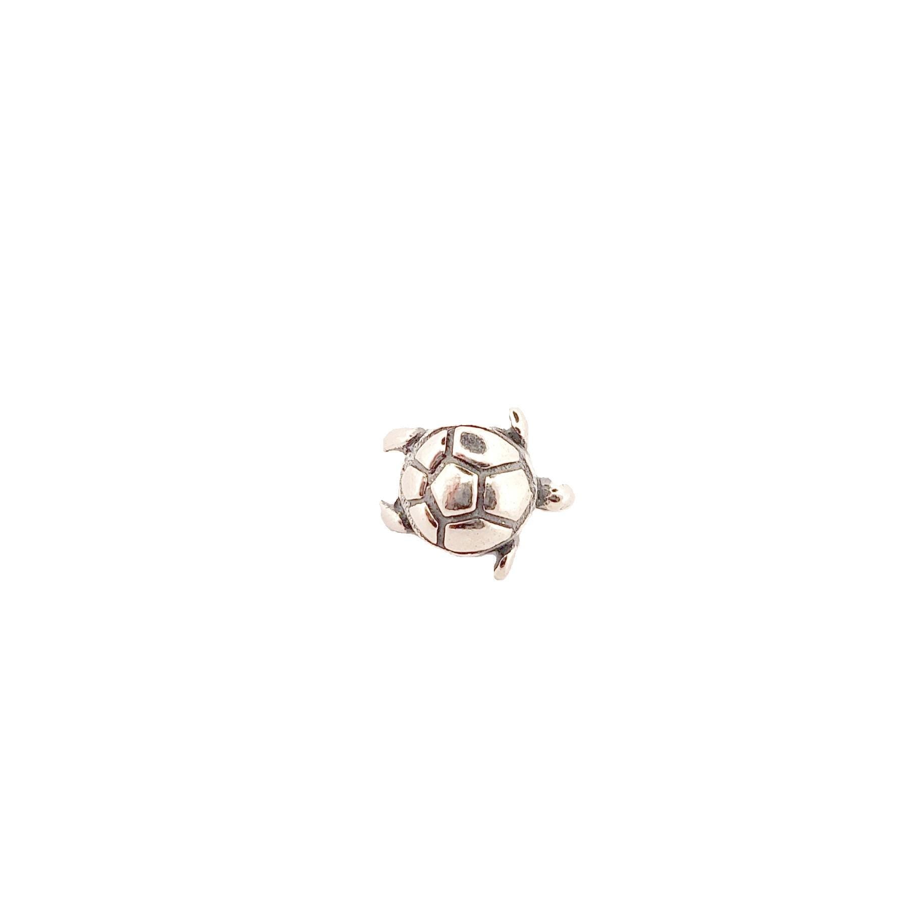 Greek Turtle, Silver Charm for Bracelet, Fits Pandora Bracelets