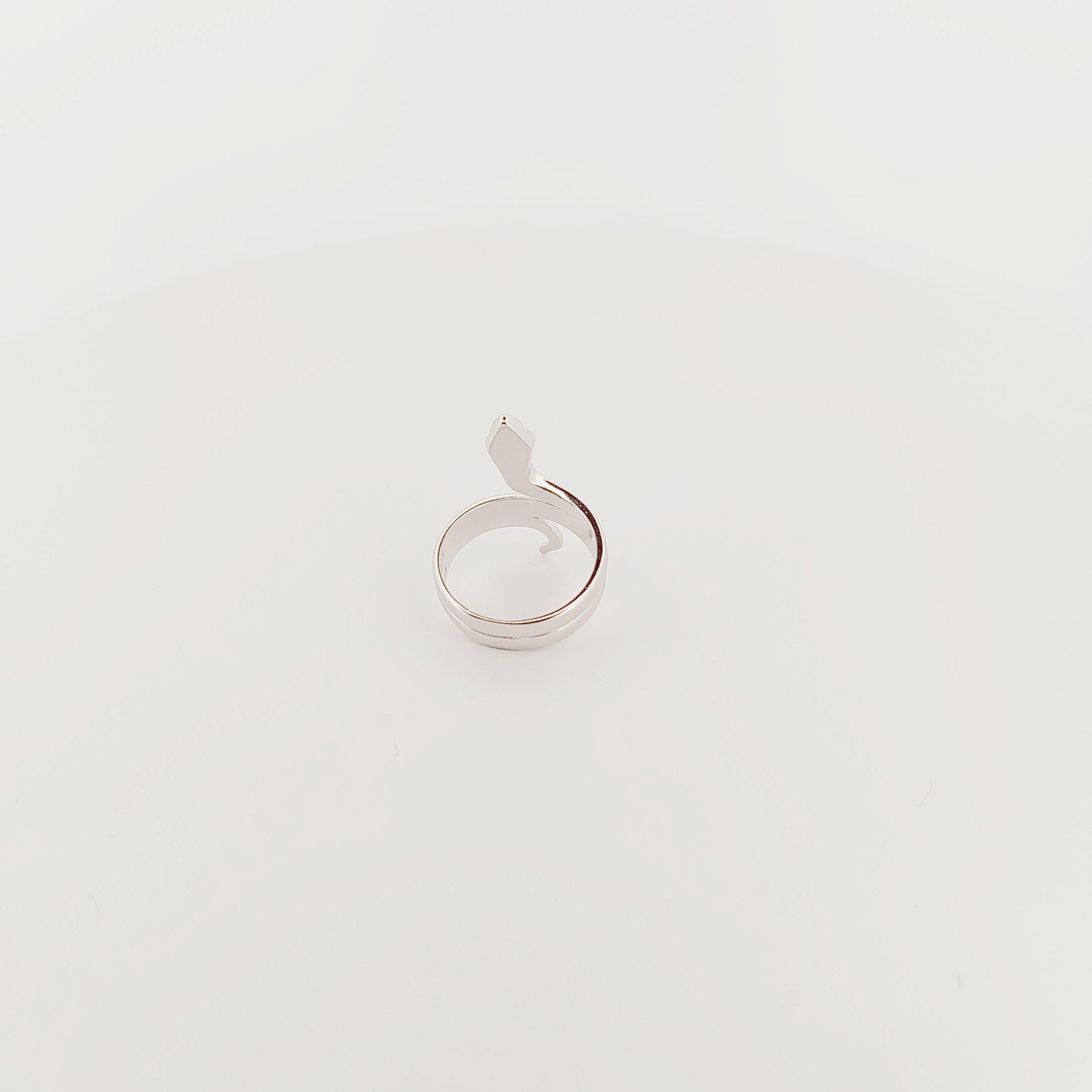 Snake Ring, Blue Opal, 925 Sterling Silver, Greek Mythology Design