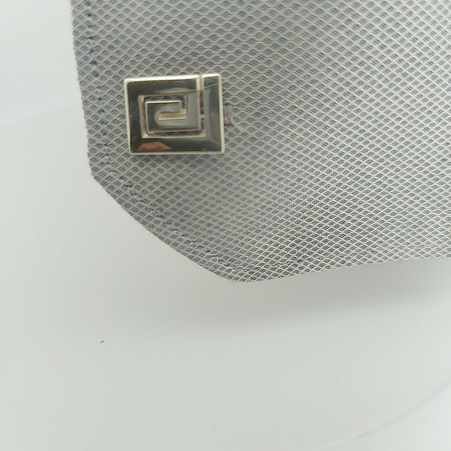 Sterling Silver Greek Key Cufflinks: Handmade in Greece