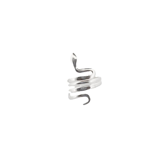 Snake Ring, Sterling Silver, Greek Mythology Statement Ring