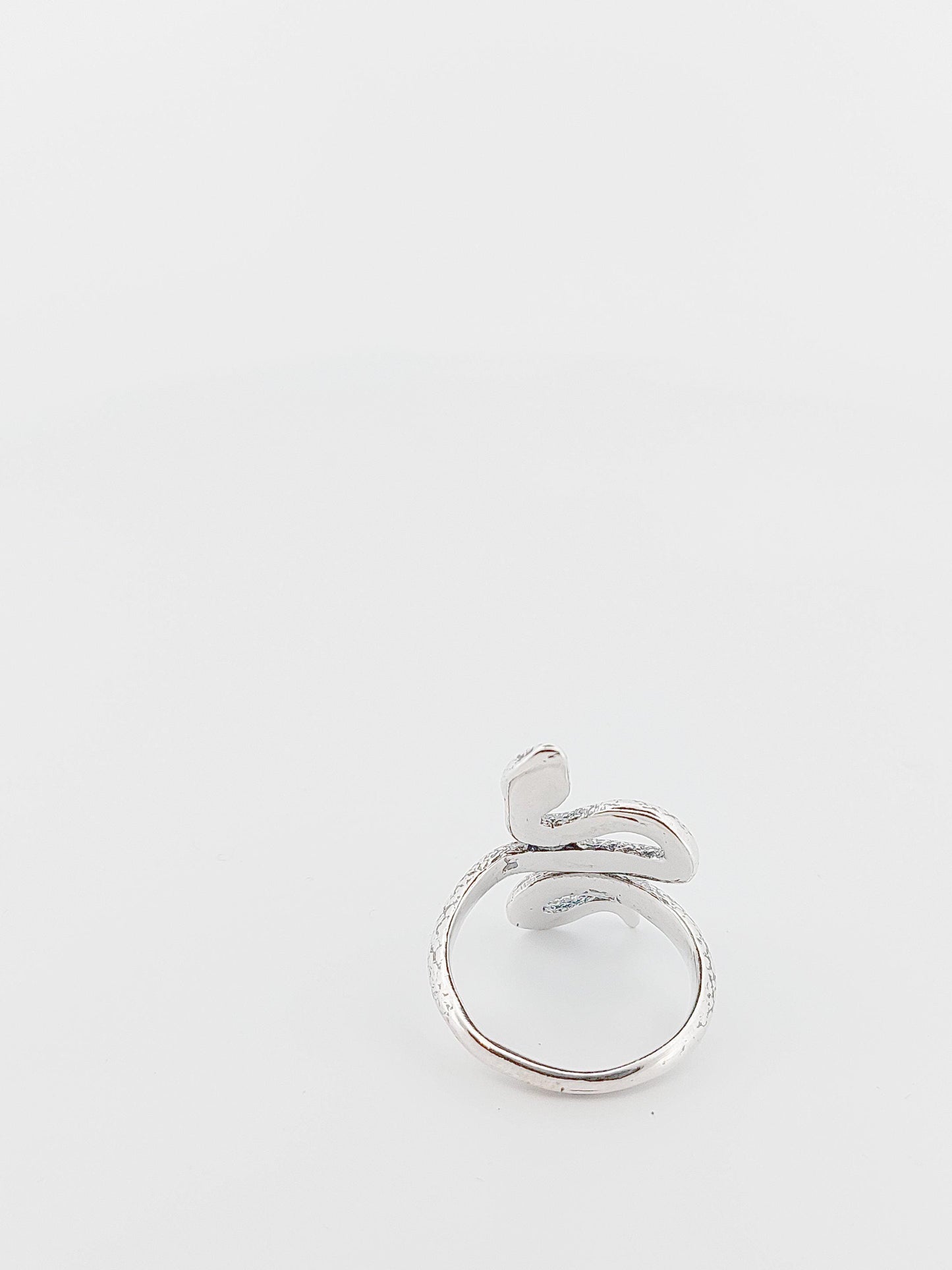 Vintage Style Snake Ring, Sterling Silver, Greek Mythology Inspired