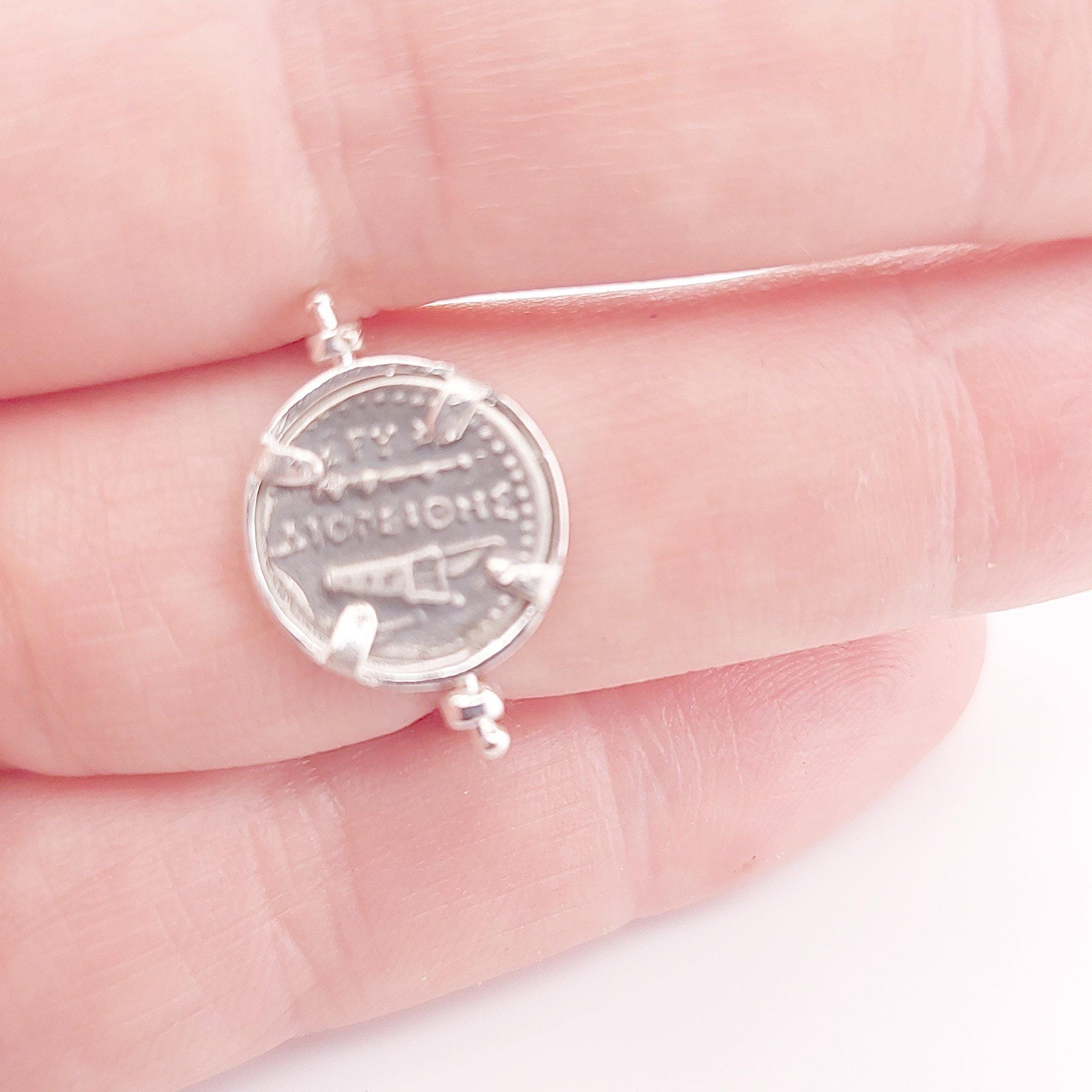 Alexander the Great Ring, Sterling Silver 925, Greek History Coin Design