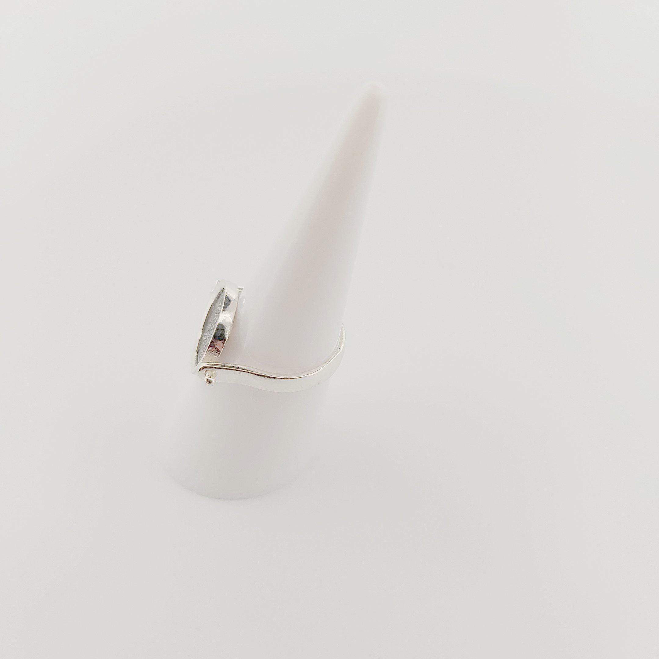 Phaistos Disc Silver Ring, Ancient Greek Design, Statement Ring