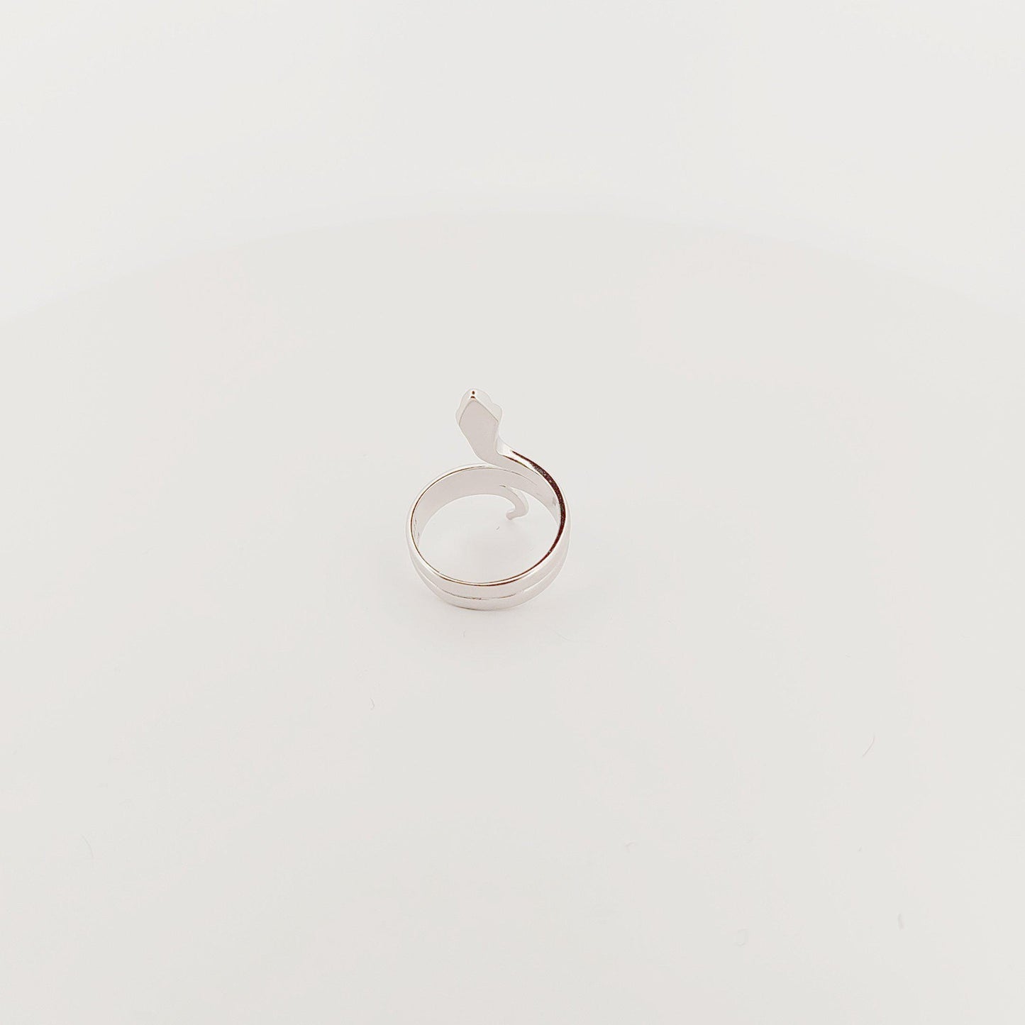 Snake Ring, Blue Opal, 925 Sterling Silver, Greek Mythology Design